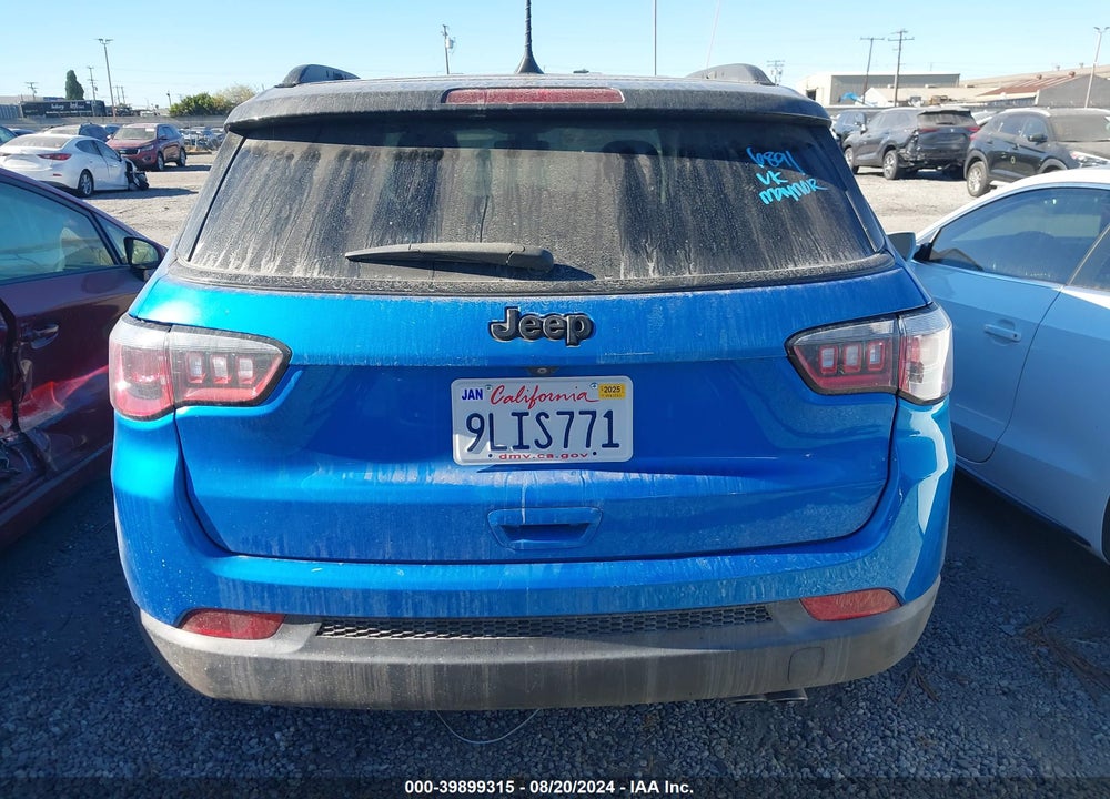 2018 JEEP COMPASS VIN: 3C4NJCBB8JT326975