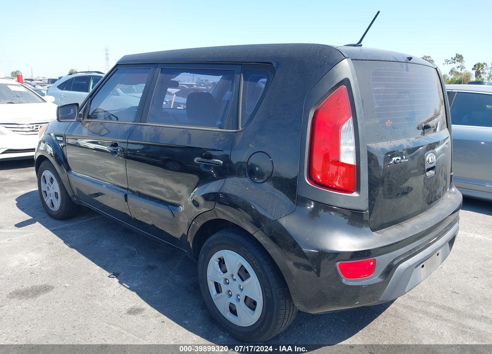 2013 KIA SOUL VIN: KNDJT2A58D7594254