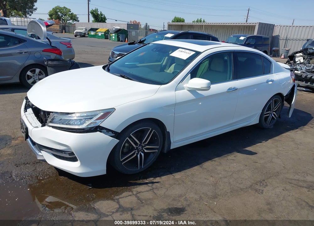 2016 HONDA ACCORD TOURING VIN: 1HGCR3F95GA026674