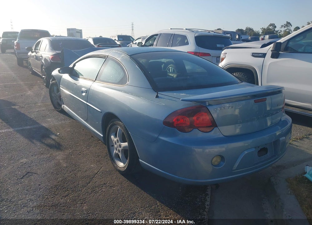 2004 DODGE STRATUS SXT VIN: 4B3AG42G44E090196