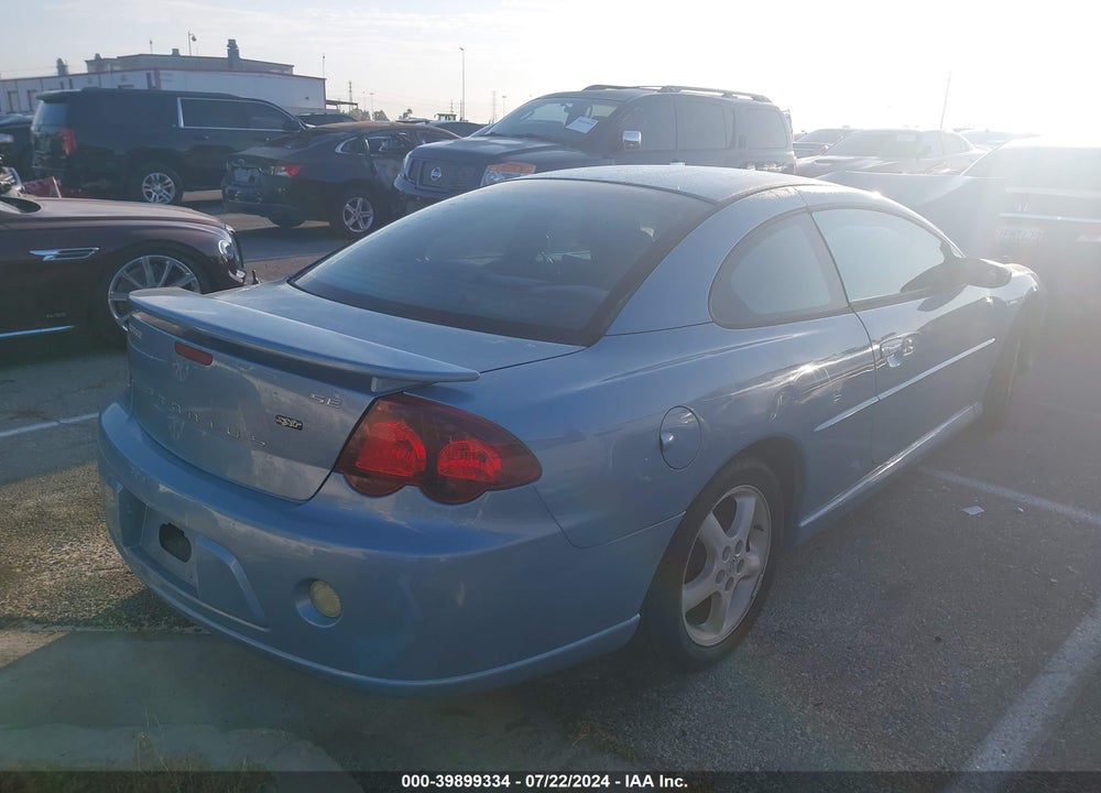 2004 DODGE STRATUS SXT VIN: 4B3AG42G44E090196