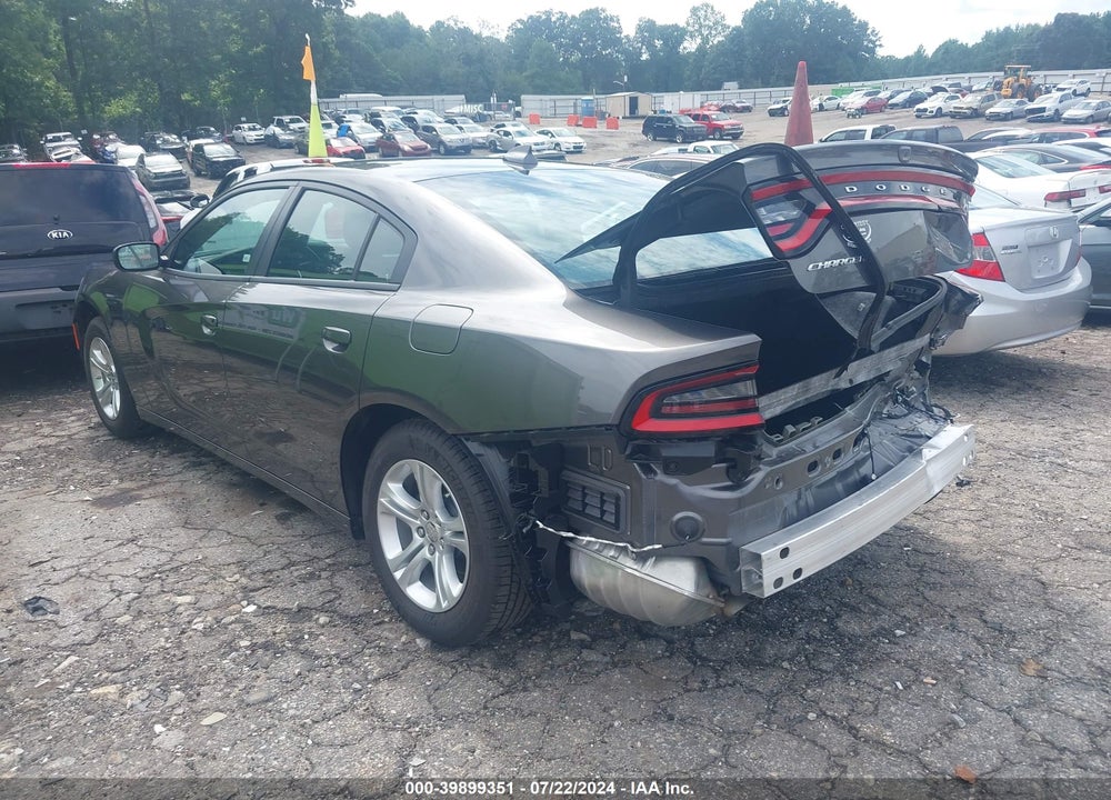 2023 DODGE CHARGER SXT VIN: 2C3CDXBG9PH640142