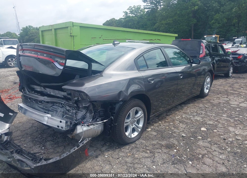 2023 DODGE CHARGER SXT VIN: 2C3CDXBG9PH640142