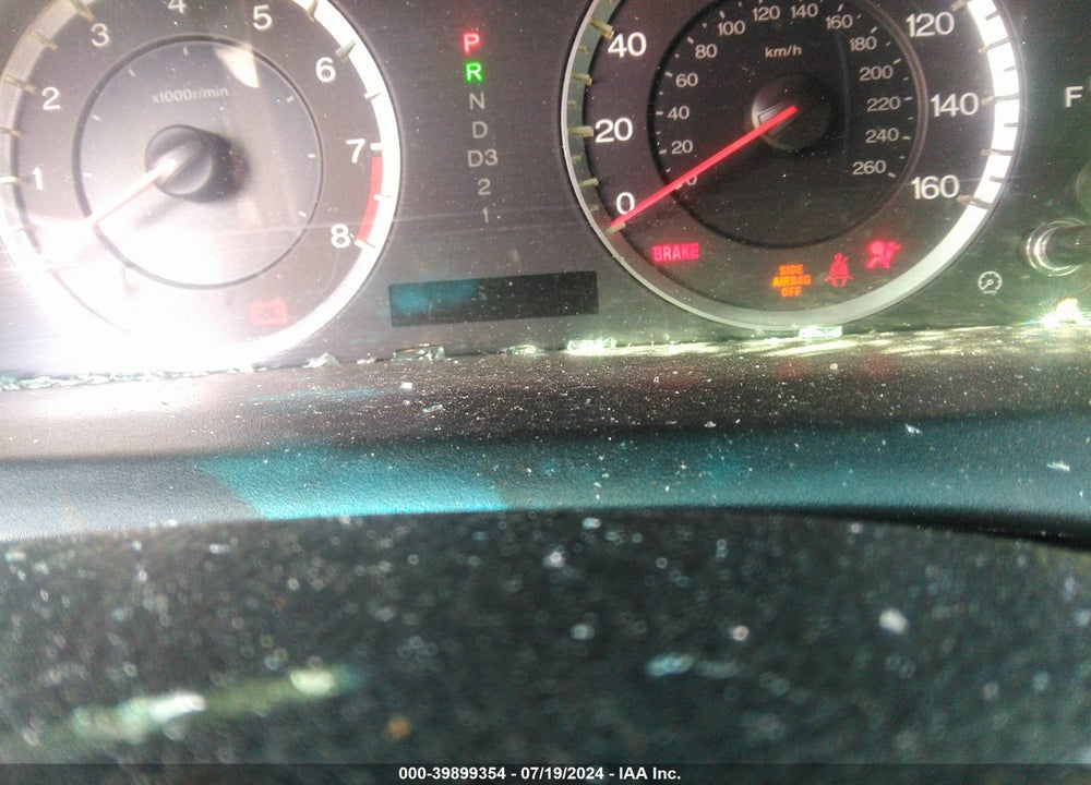 2009 HONDA ACCORD 2.4 EX VIN: 1HGCP26709A162504
