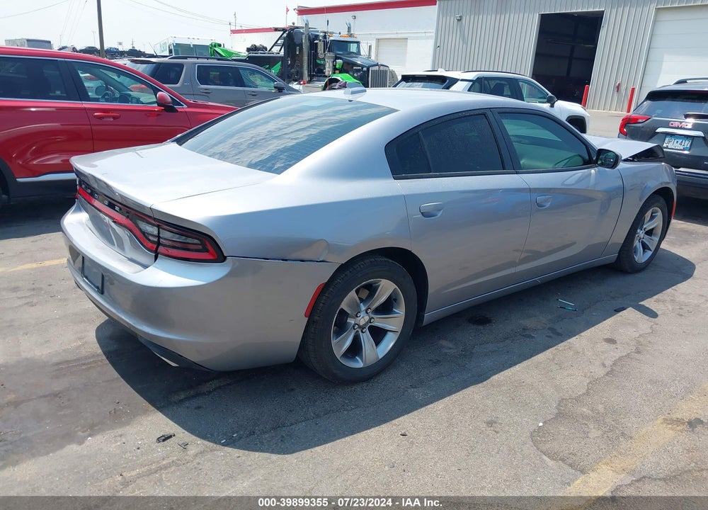 2016 DODGE CHARGER SXT VIN: 2C3CDXHG7GH291960