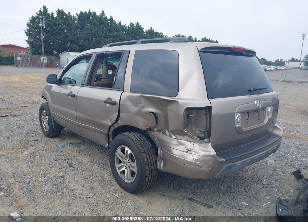 2003 HONDA PILOT VIN: 2HKYF18663H610377