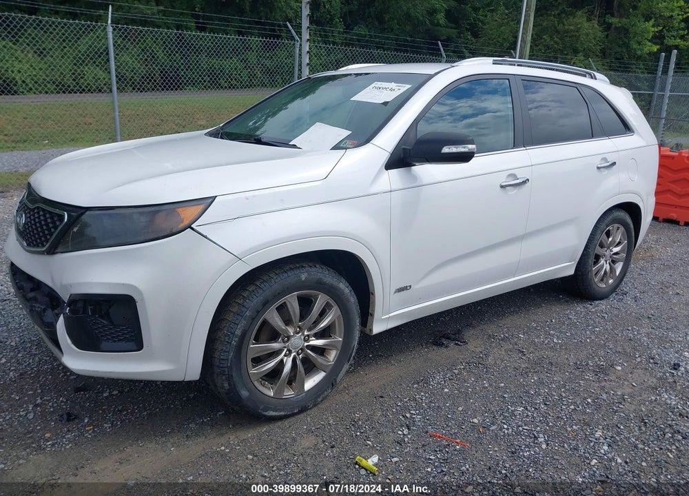 2011 KIA SORENTO SX V6 VIN: 5XYKWDA24BG132190