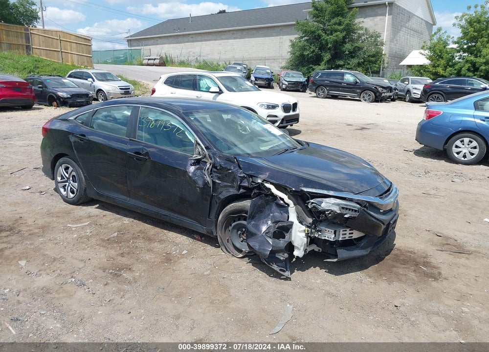 2017 HONDA CIVIC LX VIN: 19XFC2F51HE025475