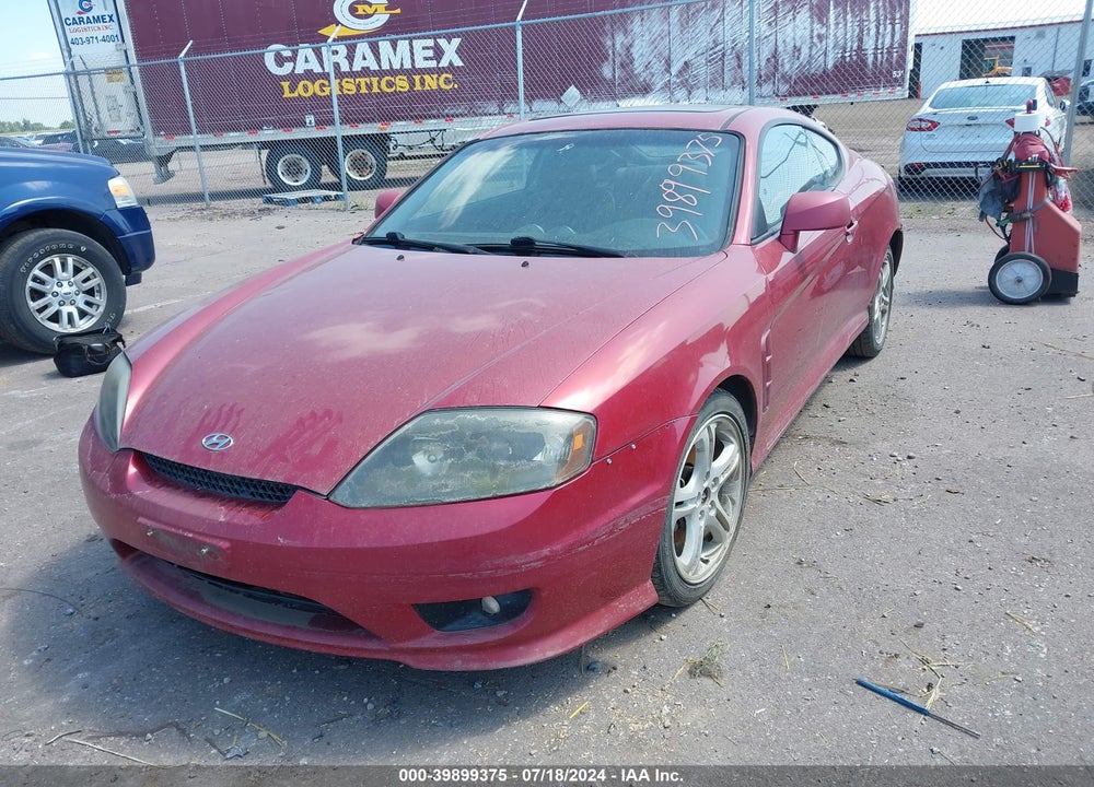 2006 HYUNDAI TIBURON GT/GT LIMITED/SE VIN: KMHHN65F06U207960