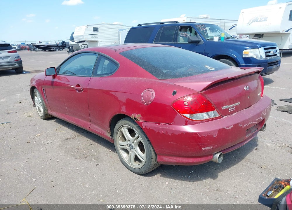 2006 HYUNDAI TIBURON GT/GT LIMITED/SE VIN: KMHHN65F06U207960