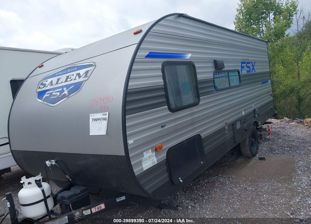 2021 SALEM TRAVEL TRLR VIN: 4X4TSMT16MY009970