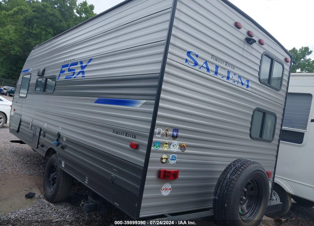 2021 SALEM TRAVEL TRLR VIN: 4X4TSMT16MY009970