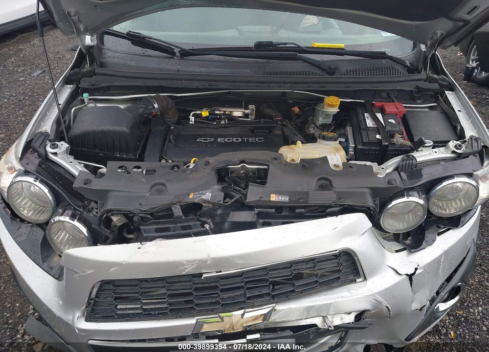 2014 CHEVROLET SONIC LT AUTO VIN: 1G1JC5SH4E4243069