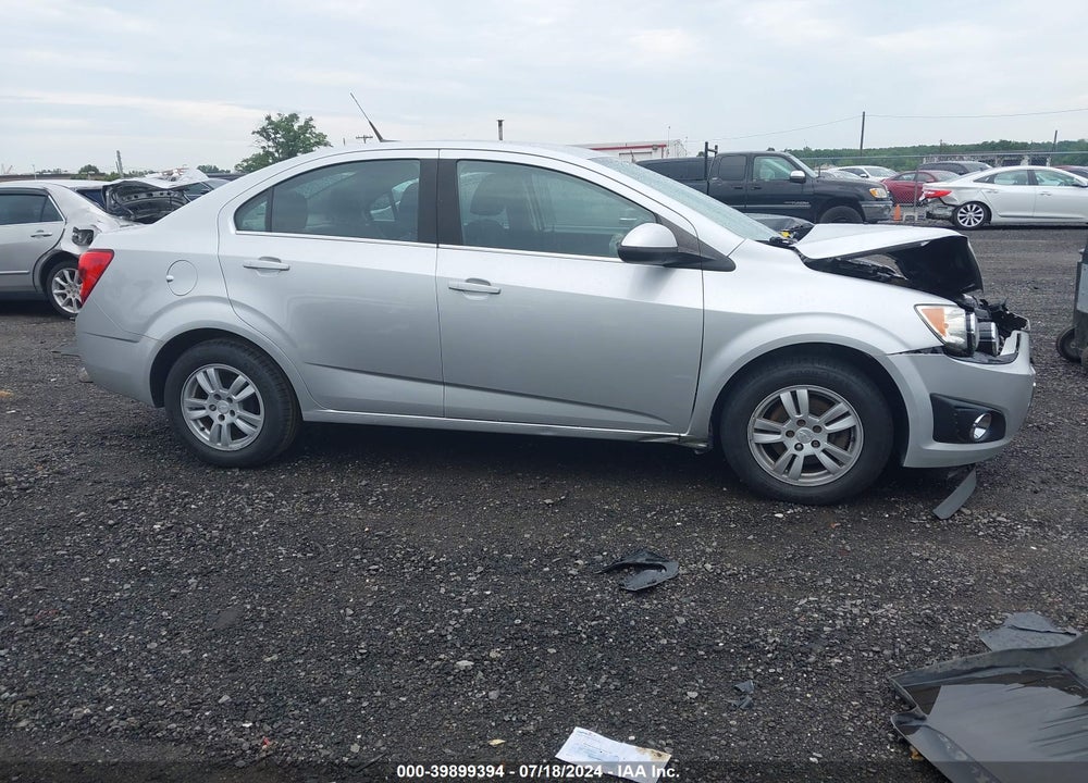 2014 CHEVROLET SONIC LT AUTO VIN: 1G1JC5SH4E4243069