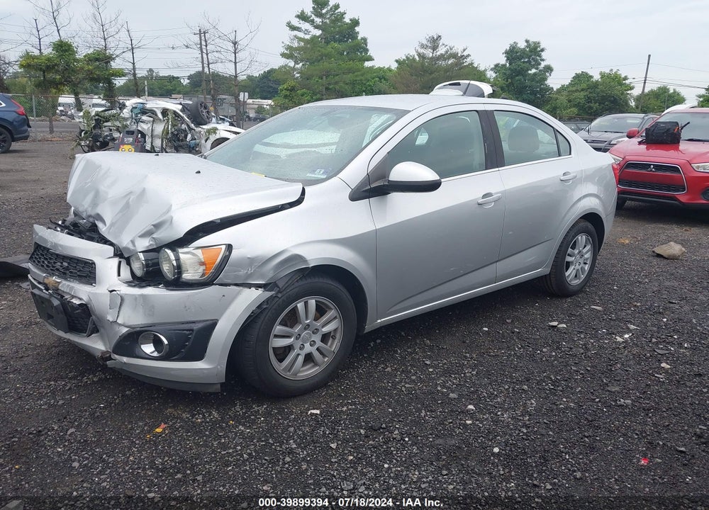 2014 CHEVROLET SONIC LT AUTO VIN: 1G1JC5SH4E4243069