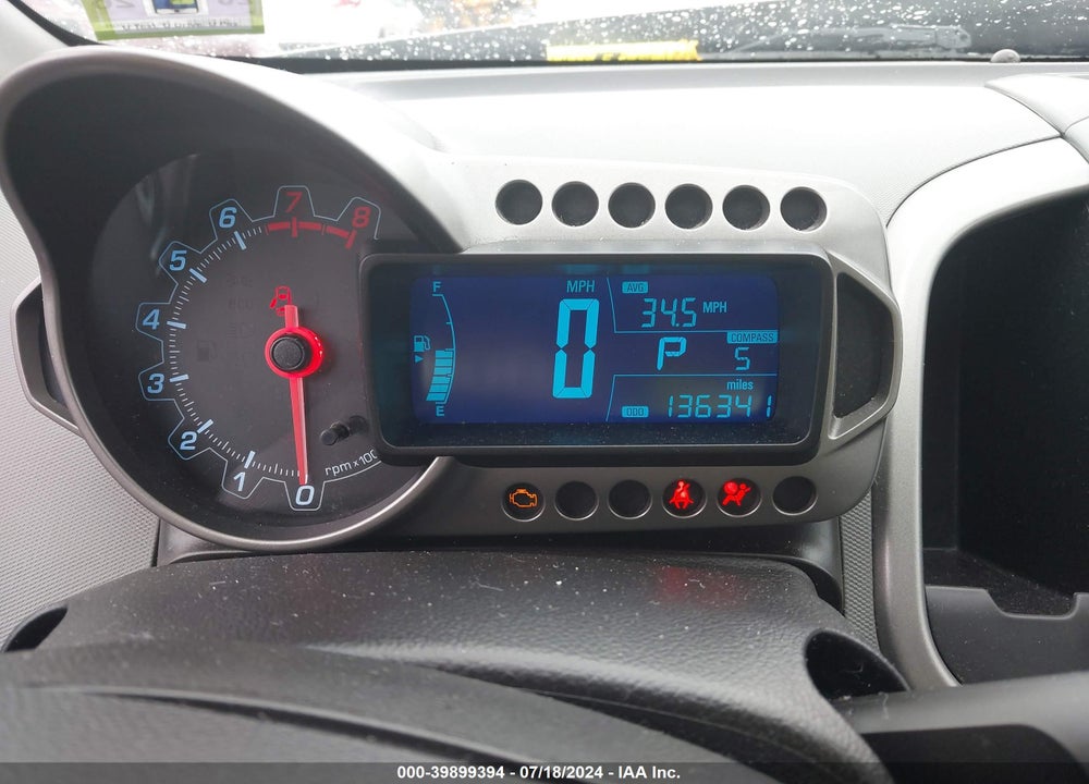 2014 CHEVROLET SONIC LT AUTO VIN: 1G1JC5SH4E4243069