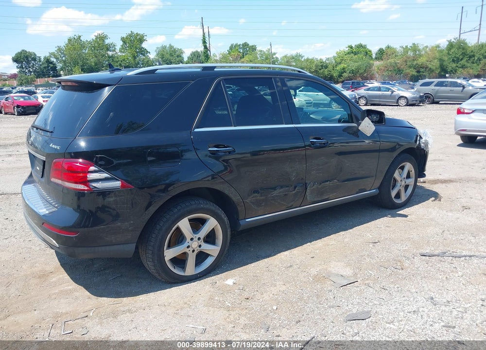 2016 MERCEDES-BENZ GLE 350 4MATIC VIN: 4JGDA5HB9GA810857