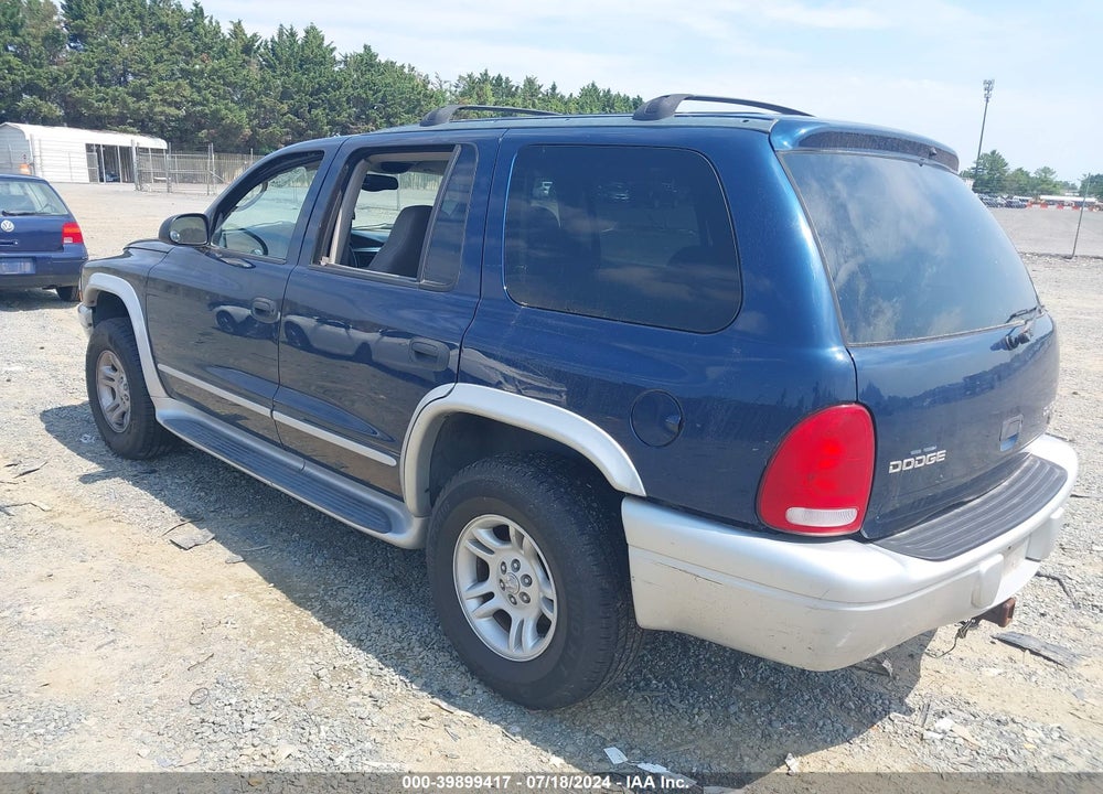 2003 DODGE DURANGO SLT PLUS VIN: 1D8HS58N23F558591