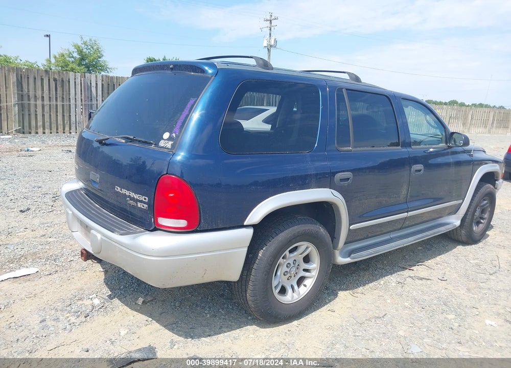 2003 DODGE DURANGO SLT PLUS VIN: 1D8HS58N23F558591