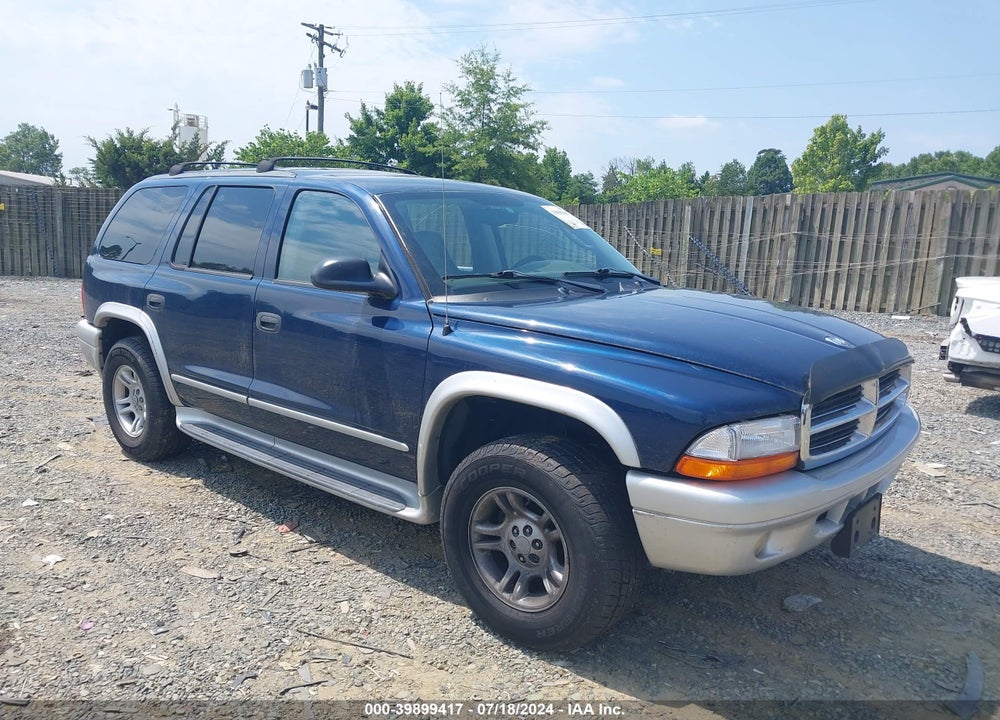2003 DODGE DURANGO SLT PLUS VIN: 1D8HS58N23F558591