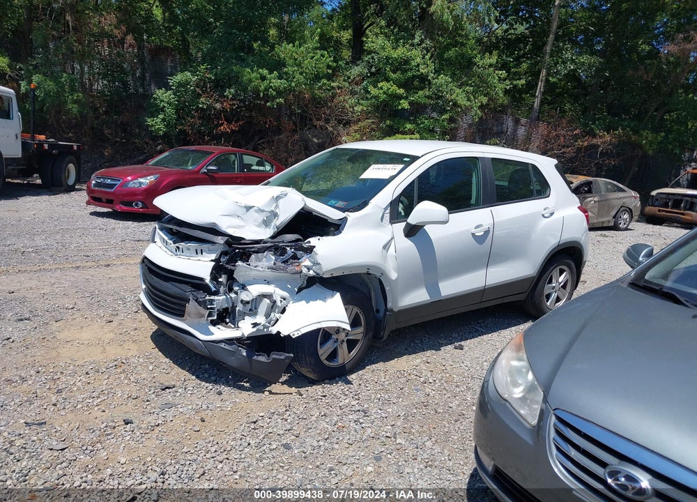 2019 CHEVROLET TRAX LS VIN: 3GNCJKSB3KL222937