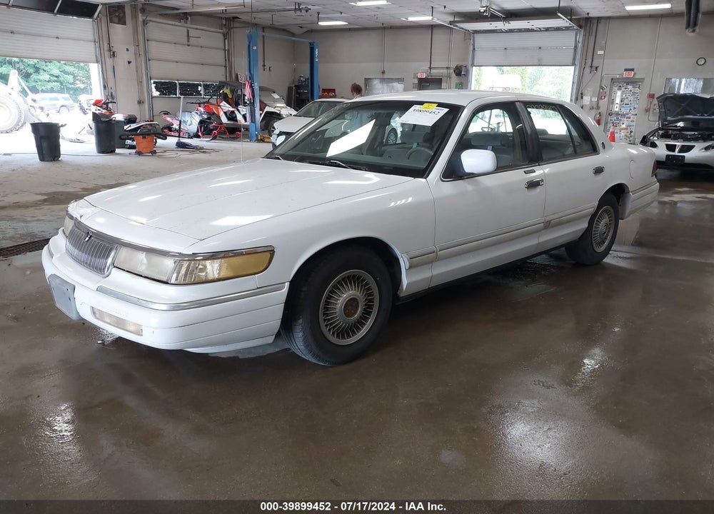 1993 MERCURY GRAND MARQUIS GS VIN: 2MELM74W3PX643624