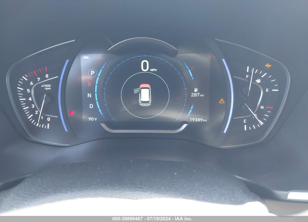 2020 HYUNDAI SANTA FE SEL VIN: 5NMS3CAD7LH306507