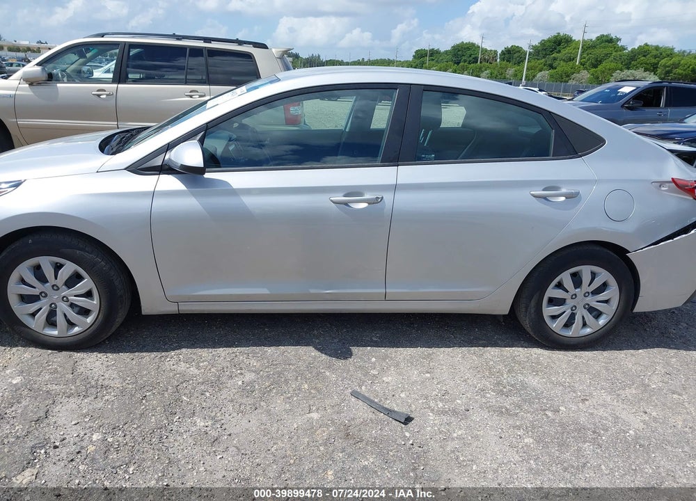 2022 HYUNDAI ACCENT SE VIN: 3KPC24A60NE180354