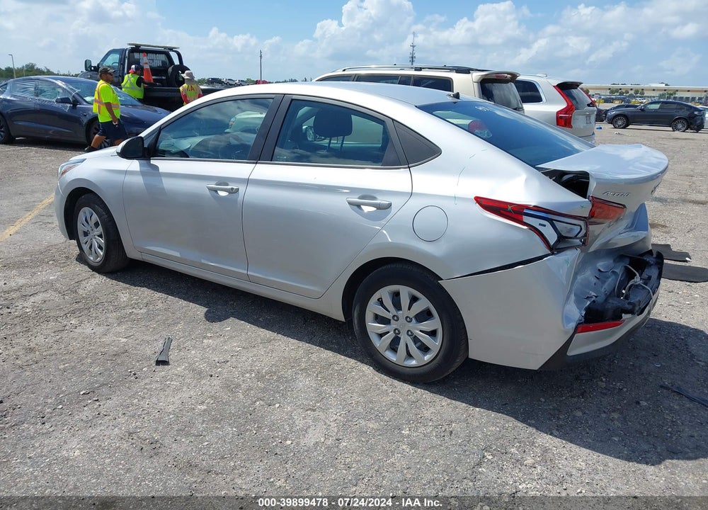 2022 HYUNDAI ACCENT SE VIN: 3KPC24A60NE180354