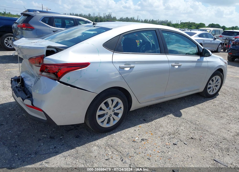 2022 HYUNDAI ACCENT SE VIN: 3KPC24A60NE180354