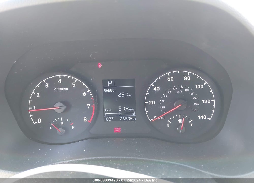 2022 HYUNDAI ACCENT SE VIN: 3KPC24A60NE180354