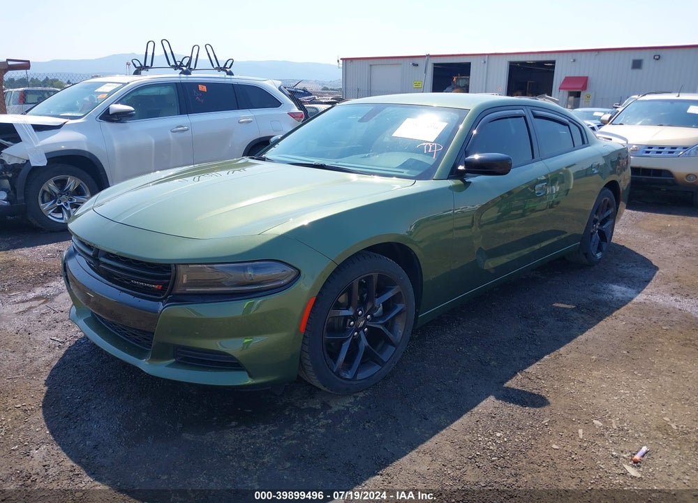2022 DODGE CHARGER SXT RWD VIN: 2C3CDXBG4NH162127