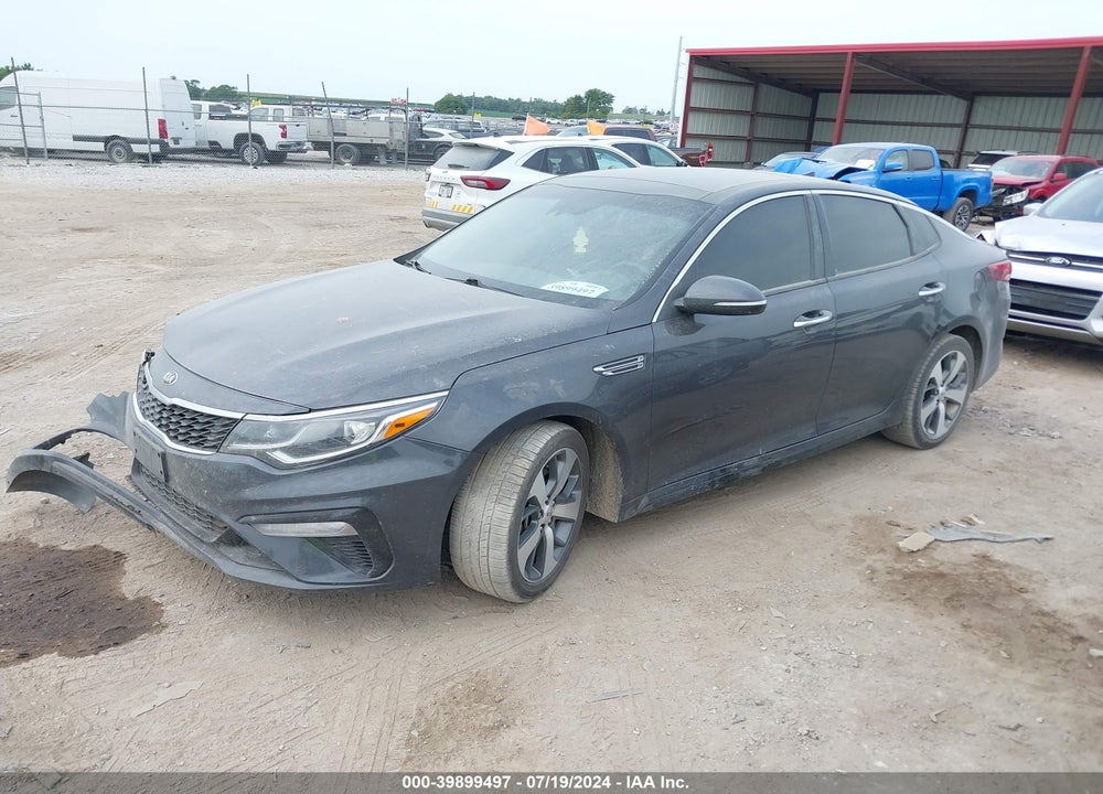 2019 KIA OPTIMA S VIN: 5XXGT4L34KG326419