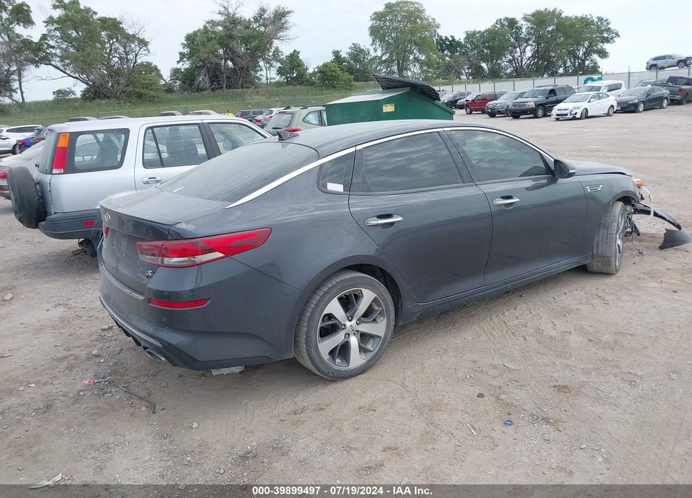 2019 KIA OPTIMA S VIN: 5XXGT4L34KG326419