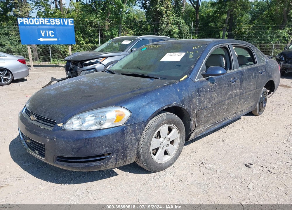 2009 CHEVROLET IMPALA LT VIN: 2G1WT57K691178656