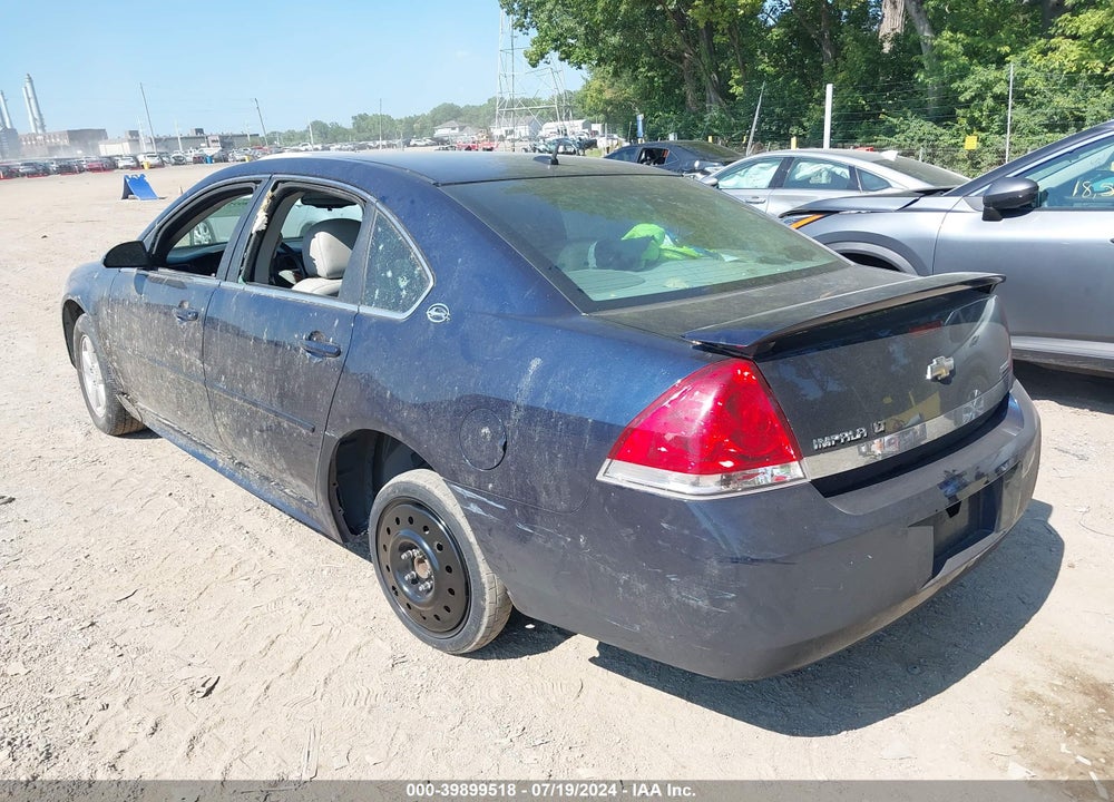 2009 CHEVROLET IMPALA LT VIN: 2G1WT57K691178656