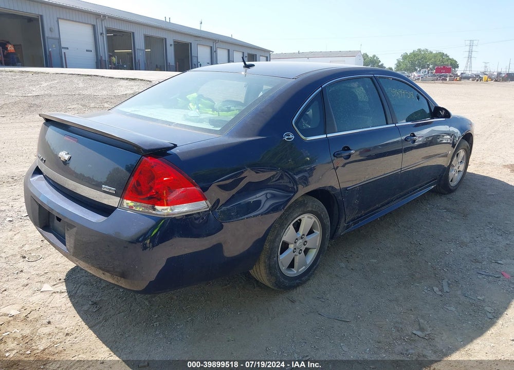 2009 CHEVROLET IMPALA LT VIN: 2G1WT57K691178656