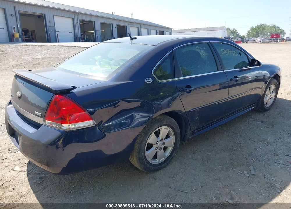 2009 CHEVROLET IMPALA LT VIN: 2G1WT57K691178656