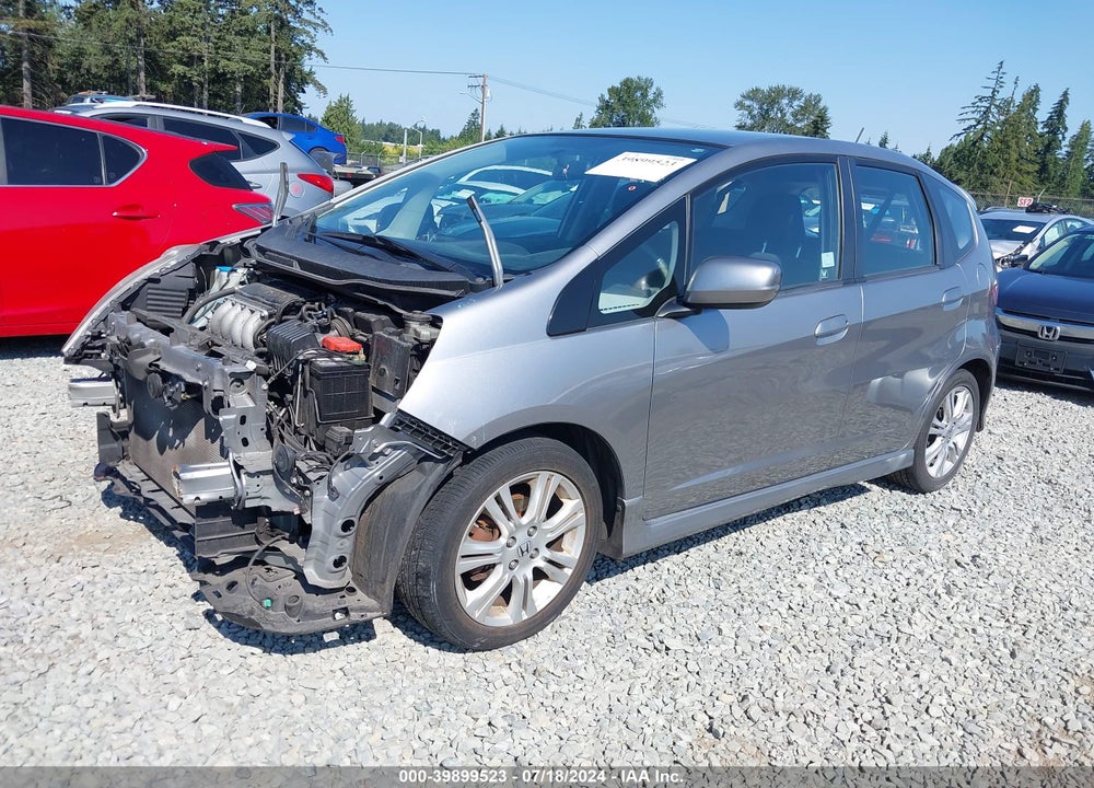 2010 HONDA FIT SPORT VIN: JHMGE8H49AC028934