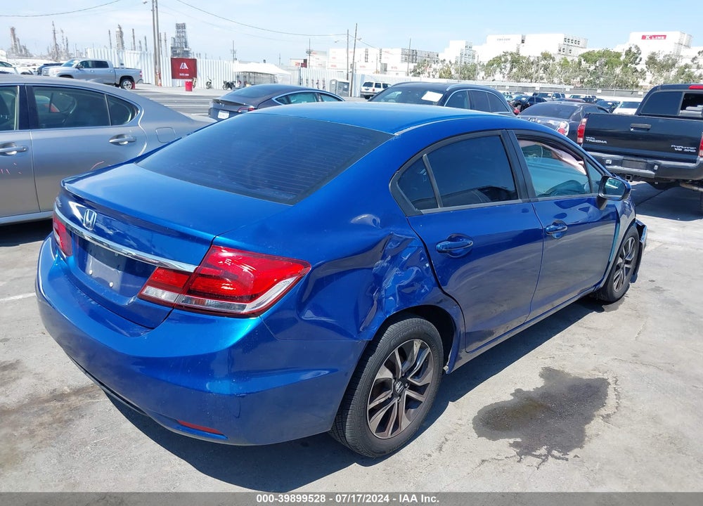 2015 HONDA CIVIC LX VIN: 19XFB2F57FE234848
