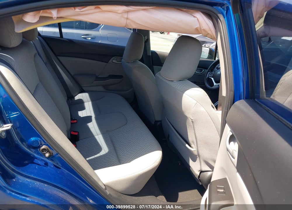2015 HONDA CIVIC LX VIN: 19XFB2F57FE234848