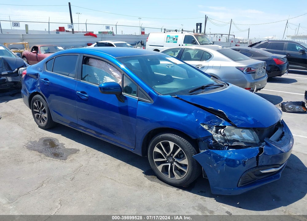 2015 HONDA CIVIC LX VIN: 19XFB2F57FE234848