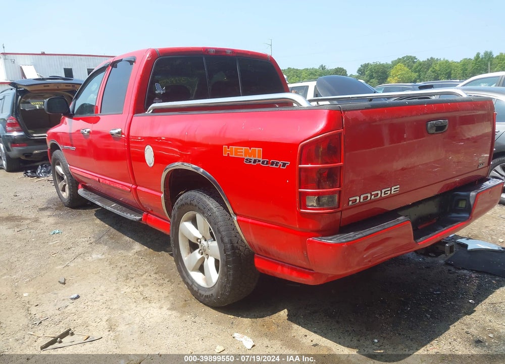 2004 DODGE RAM 1500 SLT/LARAMIE VIN: 1D7HA18D54J231026
