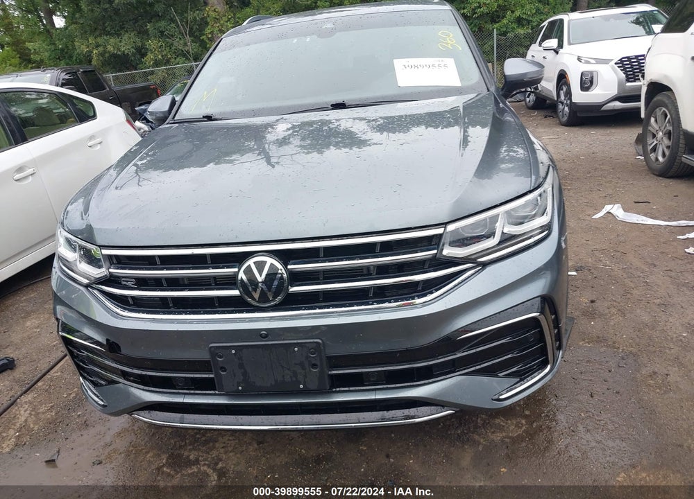 2022 VOLKSWAGEN TIGUAN 2.0T SEL R-LINE VIN: 3VV4B7AX6NM101808