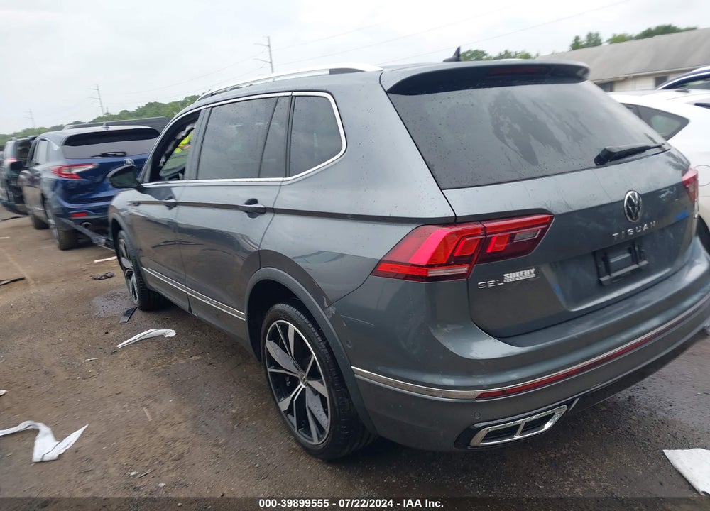 2022 VOLKSWAGEN TIGUAN 2.0T SEL R-LINE VIN: 3VV4B7AX6NM101808