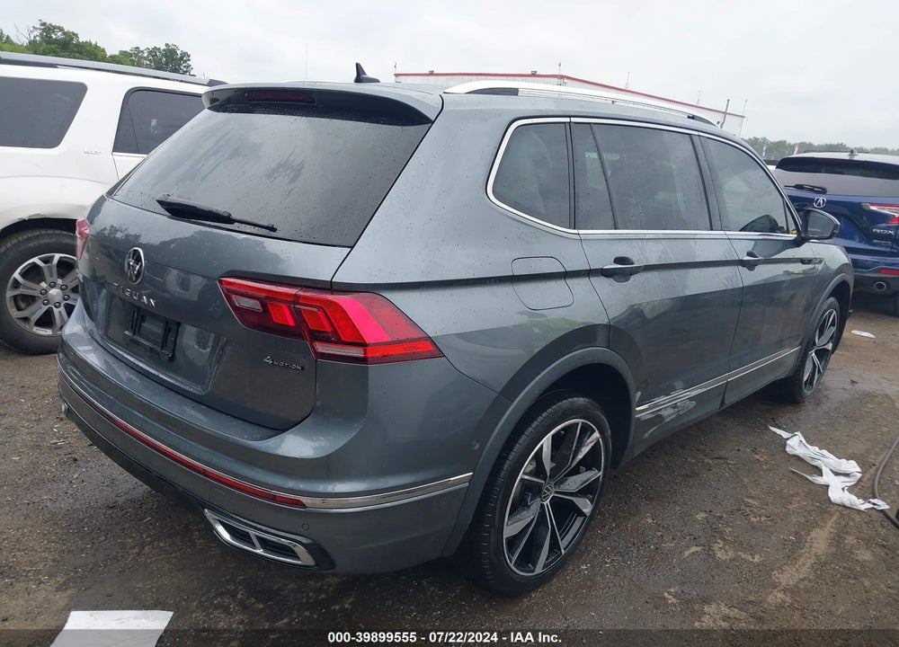 2022 VOLKSWAGEN TIGUAN 2.0T SEL R-LINE VIN: 3VV4B7AX6NM101808