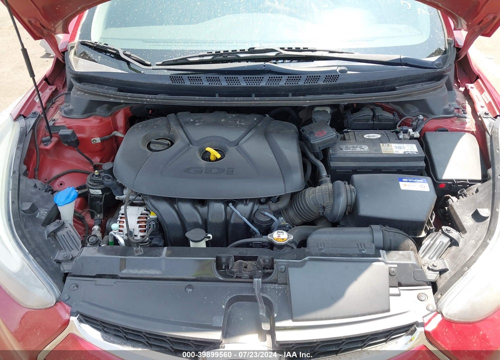 2014 HYUNDAI ELANTRA VIN: KMHDH6AH1EU024126
