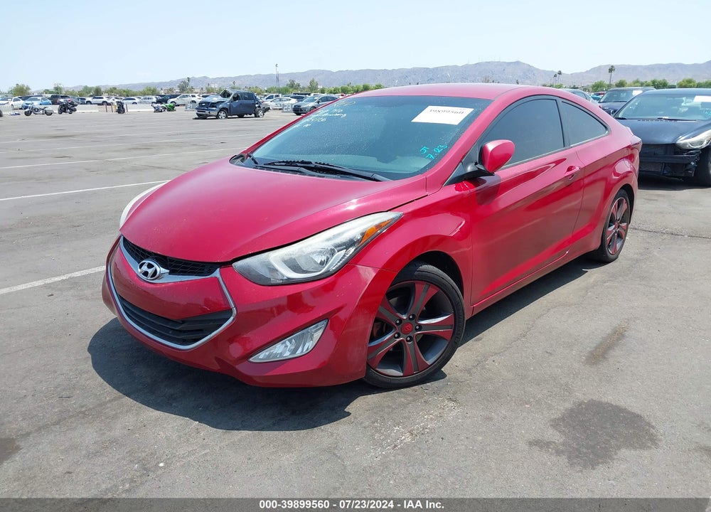 2014 HYUNDAI ELANTRA VIN: KMHDH6AH1EU024126