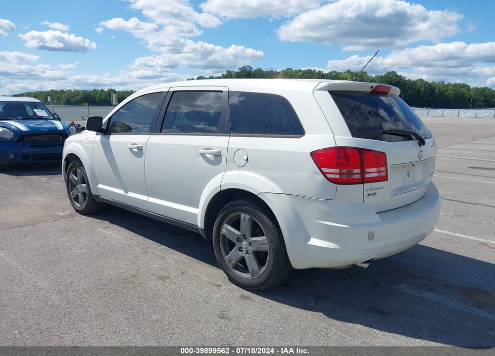 2009 DODGE JOURNEY SXT VIN: 3D4GH57V89T594281