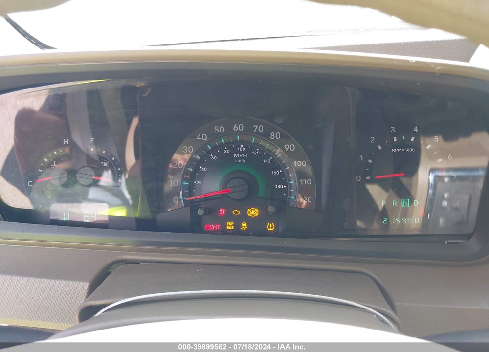 2009 DODGE JOURNEY SXT VIN: 3D4GH57V89T594281
